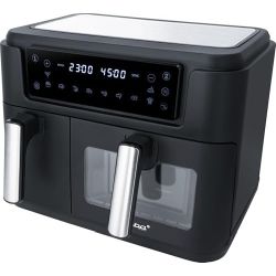 HF 9500 Duo Heißluftfritteuse schwarz (269500)