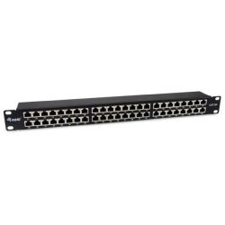 Equip Patchpanel 48x RJ45 Cat6A 19 FTP 1HE Premium  schwarz (326626)