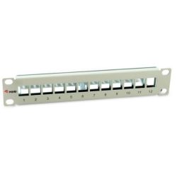 Equip Patchpanel 12x Cat6A 10 FTP 1HE Keystone Montage   ws (769330)