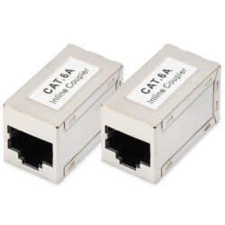 DIGITUS CAT 6A Modular Kupplung, geschirmt - 2 Stk. (DN-93905-2)