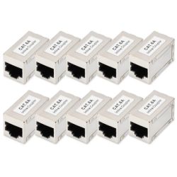 Digitus DIGITUS CAT 6A Modular Kupplung, geschirmt - 10 Stk. (DN-93905-10)