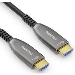 SONERO AOC Kabel HDMI-A Stecker zu HDMI-A Stecker 10m schwarz (X-AOC210-100)