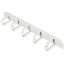 19-Zoll Rangierpanel 1HE 40x60mm grau (26.21.0098)
