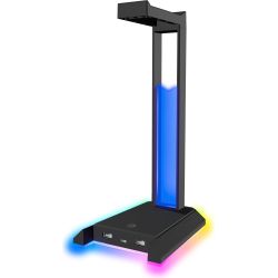 Excello NX RGB Headset Stand schwarz (SL-800911-BK)