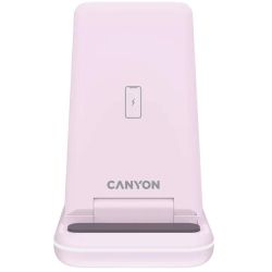 WS-304 3-in-1 Wireless Charging Station pink (CNS-WCS304IP)