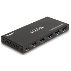 Delock Delock HDMI Splitter 1 x HDMI in zu 4 x HDMI out 4K 60 Hz mit  (18652)
