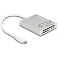 Delock Card Reader USB Type-C für Compact Flash, SD oder Micr (91005)
