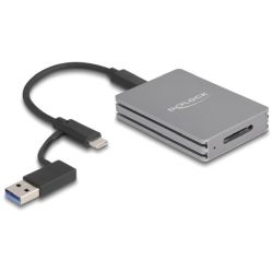 Delock USB Type-C Card Reader für CFexpress Typ A Speicherkar (91012)