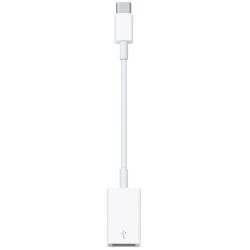 Adapter USB-C Stecker zu USB-A Buchse weiß [2024] (MW5L3ZM/A)