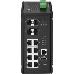 Pro IGS-5 Industrial Railmount Gigabit Managed Switch (IGS-5408P)