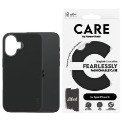 Care Fashionable Case MagSafe schwarz für Apple iPhone 16 (1377)