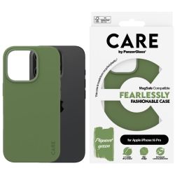 Care Fashionable Case MagSafe grün für Apple iPhone 16 Pro (1386)