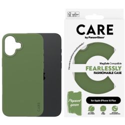 Care Fashionable Case MagSafe grün für Apple iPhone 16 Plus (1387)