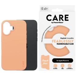 Care Fashionable Case MagSafe peach für Apple iPhone 16 (1389)