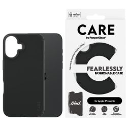 Care Fashionable Case schwarz für Apple iPhone 16 (1393)