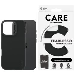 Care Fashionable Case schwarz für Apple iPhone 16 Pro (1394)