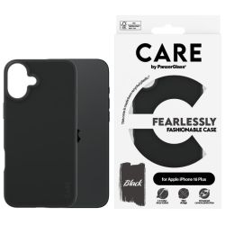 Care Fashionable Case schwarz für Apple iPhone 16 Plus (1395)