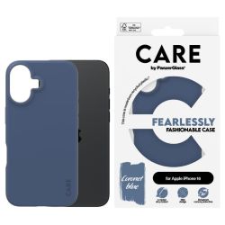 Care Fashionable Case blau für Apple iPhone 16 (1401)