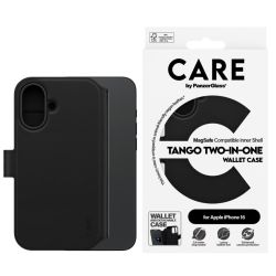 Care Feature Case Tango schwarz für Apple iPhone 16 (1329)