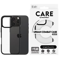 Care Flagship Case Urban Combat Black Frame Apple iPhone 16 Pro (1362)