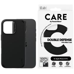 Care Feature Case Double Defense schwarz Apple iPhone 16 Pro (1334)