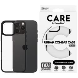 Care Flagship Case Urban Combat Black Frame iPhone 16 Pro Max (1364)