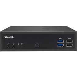 XPC slim DH02U PC-Barebone schwarz (PIB-DH02U001)