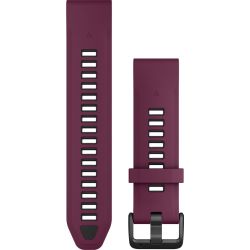 Ersatzarmband QuickFit 20 merlot/graphite (010-13391-04)