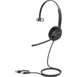 UH37 Mono Teams USB-C/A Headset schwarz (1308142)