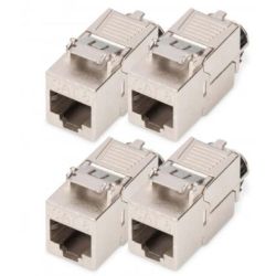 Digitus CAT 8.1 Keystone Modul geschirmt 4er-Pack (DN-93816-4)