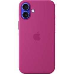 Apple Silikon Case mit MagSafe fuchsia für iPhone 16 Plus (MYYE3ZM/A)