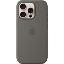 Apple Silikon Case mit MagSafe steingrau für iPhone 16 Pro (MYYL3ZM/A)