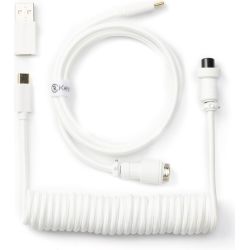 Coiled Aviator Cable USB-C weiß (Cab-W)