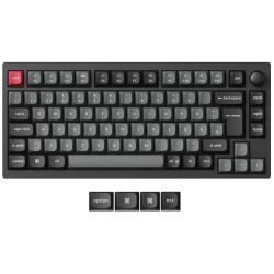 Lemokey P1 Pro Carbon Black 75% Wireless Tastatur schwarz (P1P-M4-DE)