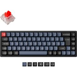 K6 Pro PBT Wireless Tastatur schwarz/blaugrau (K6P-J1P-DE)