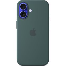 Apple Silikon Case mit MagSafe seegrün für iPhone 16 (MYY83ZM/A)