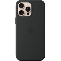 Apple Silikon Case mit MagSafe schwarz für iPhone 16 Pro Max (MYYT3ZM/A)