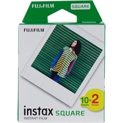 instax SQUARE White Frame Sofortbildfilm 20 Aufnahmen (16576520)