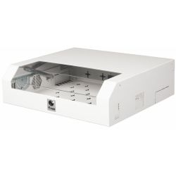 Equip Netzwerkschrank 19  05U 475mm Stahltür  grau (ESF-05-G)
