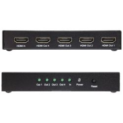 Club3D HDMI Splitter  1 Eingang  -> 4 Ausgänge 4K120Hz UHD (CSV-1385)