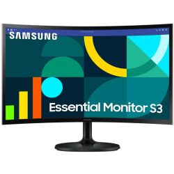 Samsung S3 S36GD Essential Monitor curved schwarz (LS24D364GAUXEN)