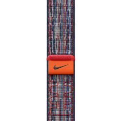 Nike Sport Loop blau/rot für Apple Watch 46mm (MXU43ZM/A)