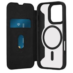 Book Mag Case schwarz für Apple iPhone 16 Pro (PUIPC16P61BKMAGBLK)