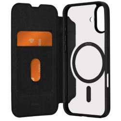 Book Mag Case schwarz für Apple iPhone 16 Plus (PUIPC1667BKMAGBLK)