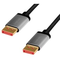 Kabel Logilink DisplayPort Kabel, DP/M to DP/M 8K 3m schwarz (CDA0106)