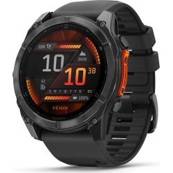 Fenix 8 51mm Sportuhr schwarz/schiefergrau (010-02905-00)