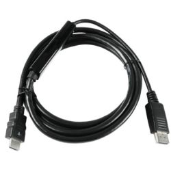 6.5FT DP1.4 TO HDMI 2.1 CABLE (V7DP14HDMI21-2M-BLK)