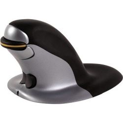 Penguin Wireless Vertikale Maus Größe M schwarz/silber (9894701)