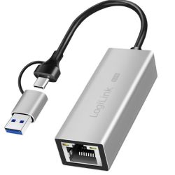 LAN-Adapter 2.5G USB-C grau (UA0422)
