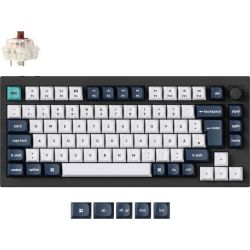 Q1 Max Carbon Black 75% Wireless Tastatur schwarz/weiß (Q1M-M3-DE)